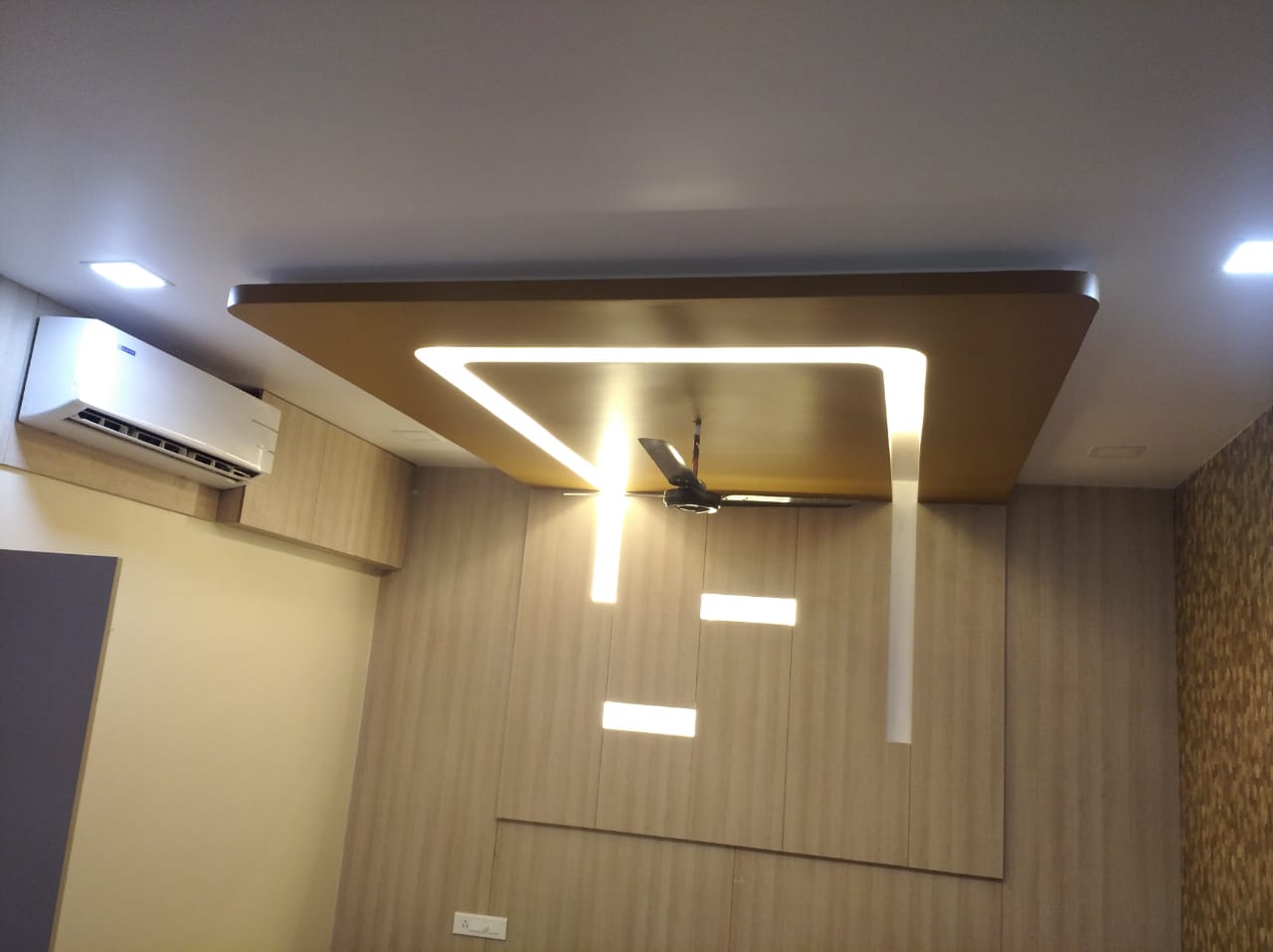 False ceiling finish — Aaraf project