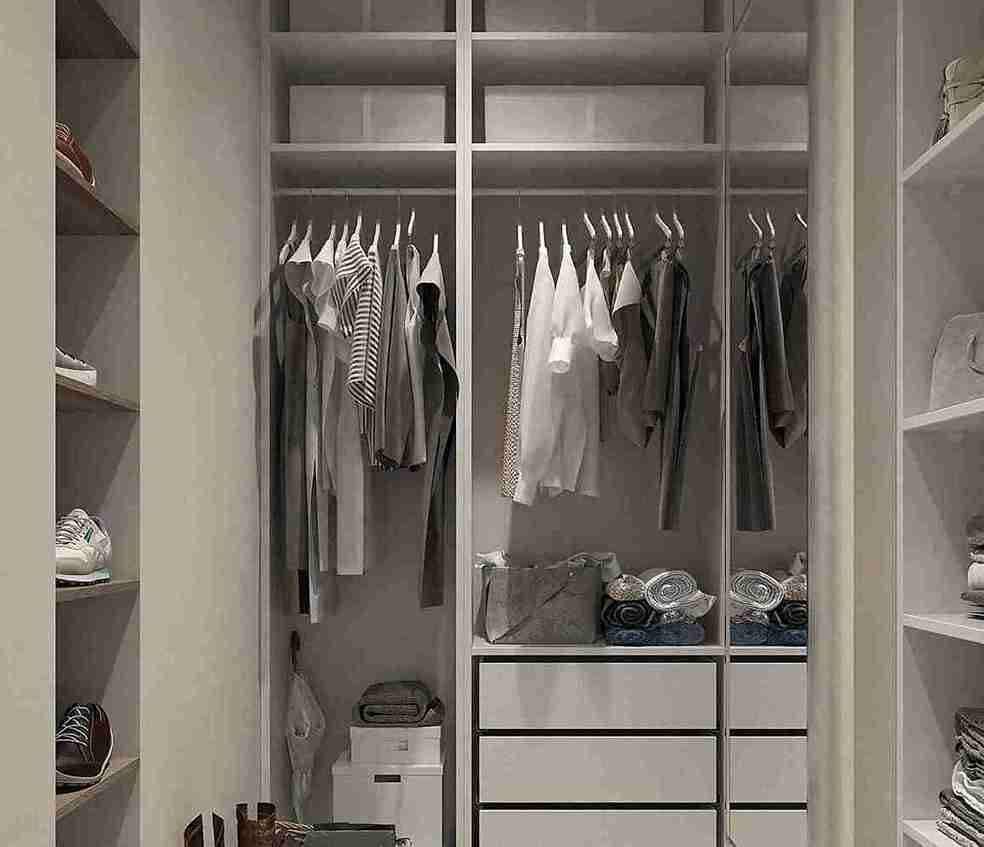 Walk-in wardrobe